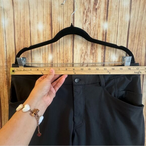 Lululemon Men’s ABC Classic-Fit 5 Pocket Obsidian Pant 32L Warpstreme Size 34 - Picture 5 of 12